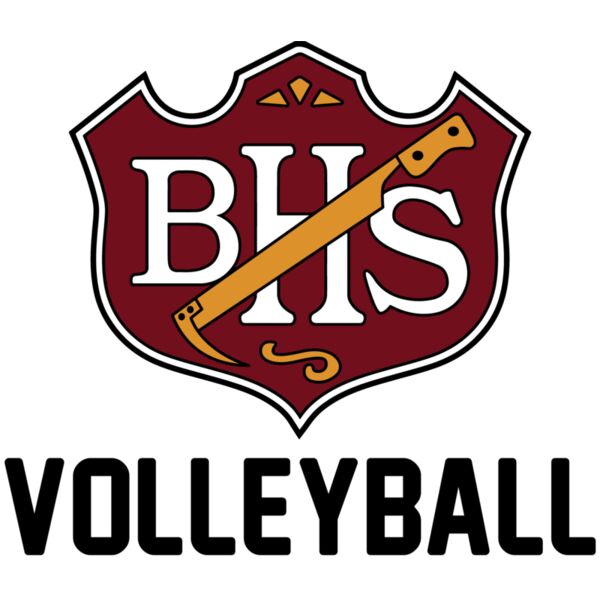 BHS Volleyball Black Thumbnail
